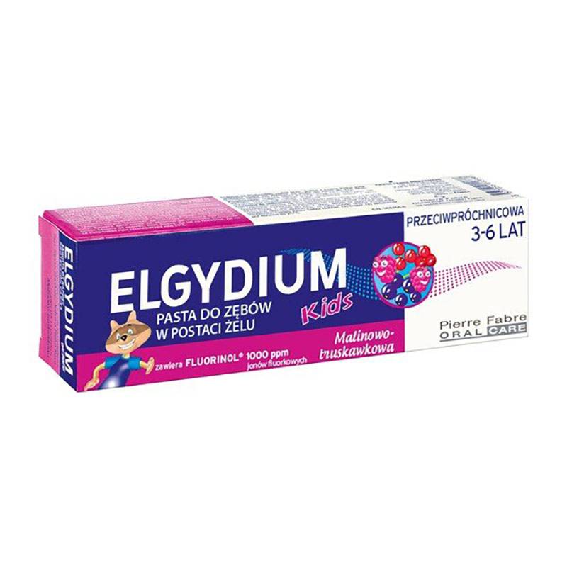 Elgydium Kids, pasta do zębów w postaci żelu dla dzieci 3-6 lat